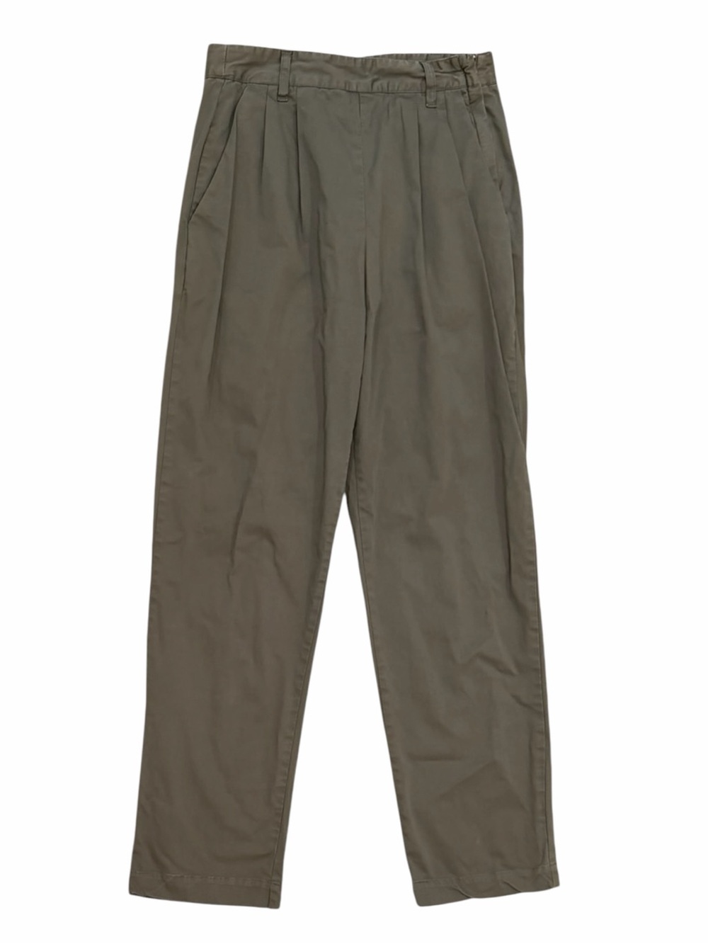 Alex Mill Double Pleat Pants In Olive Khaki